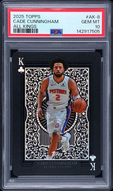 2025 Topps Cade Cunningham All Kings PSA 10